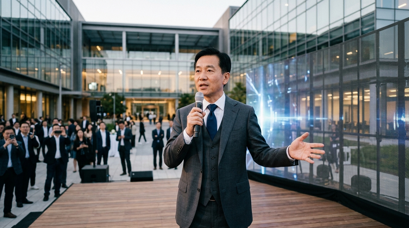 Διακομιστές cloud της Alibaba που συμβολίζουν τη στρατηγική της στην Τεχνητή Νοημοσύνη.