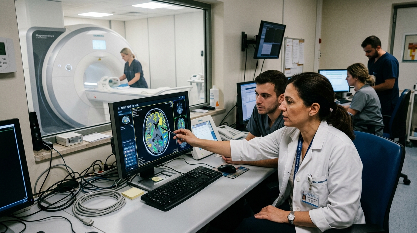 Advanced 3 Tesla MRI scanner with Artificial Intelligence in Corfu