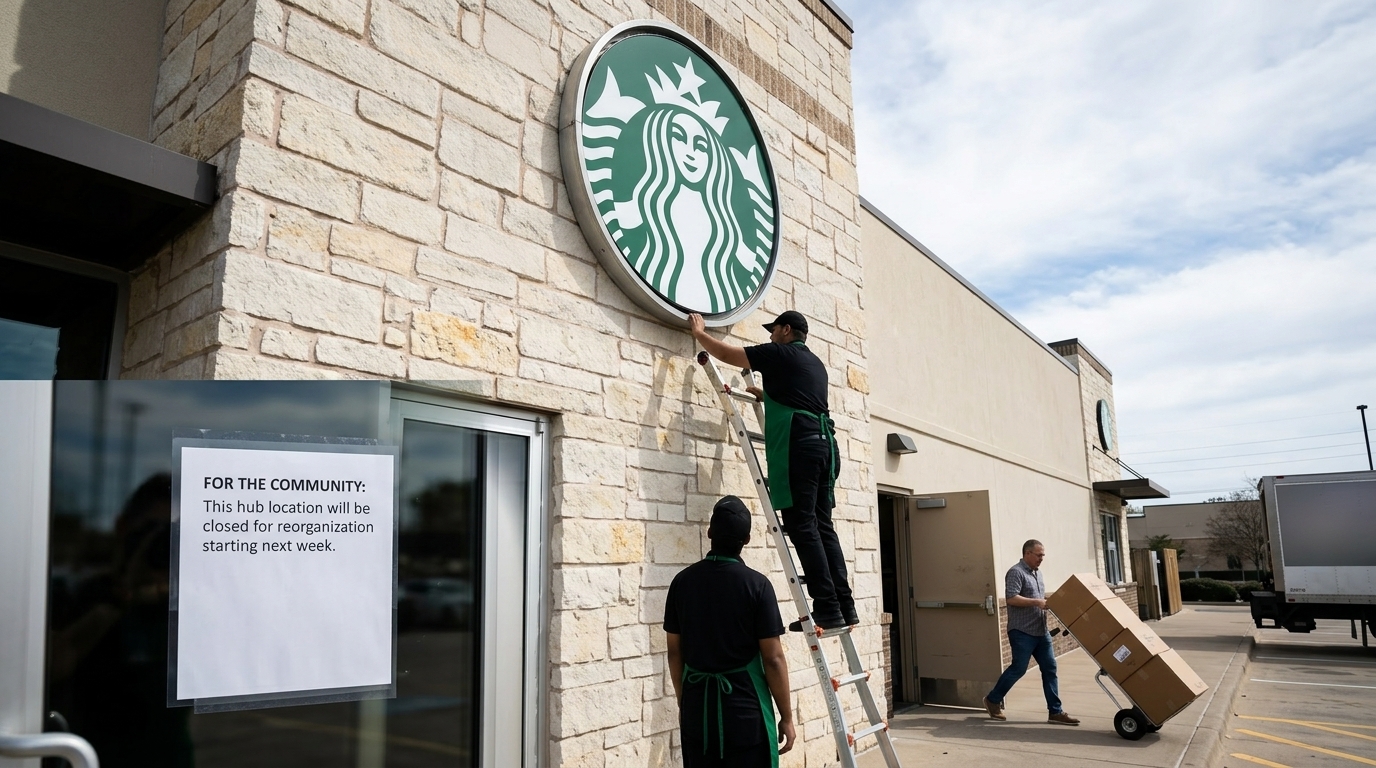Starbucks Retrenches: Layoffs and Hub Closures Signal a Pivot to Lean Operations