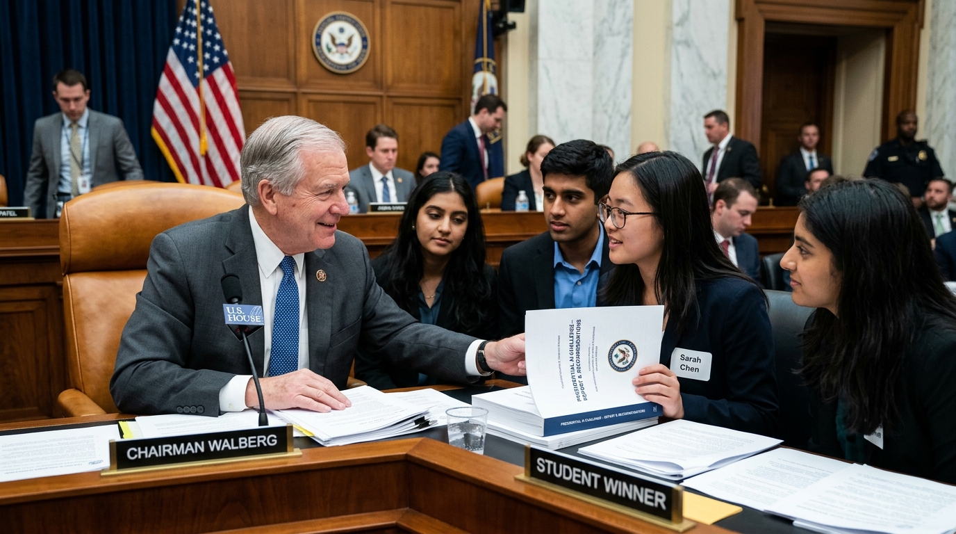 Chairman Walberg Hosts Student Winners of Presidential AI Challenge on Capitol Hill: Investing in the Future of Work