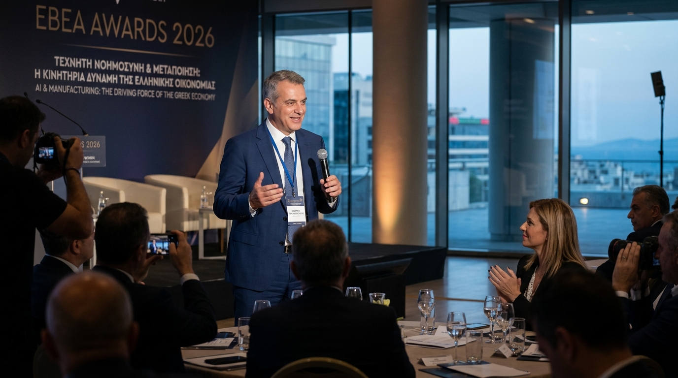 EBEA Awards 2026: AI and Manufacturing Lead the Charge for the Greek Economy