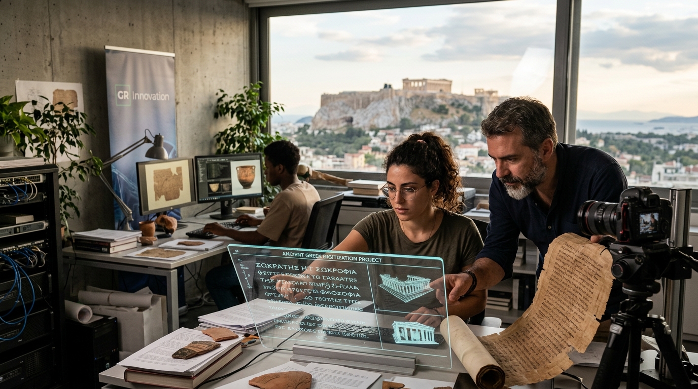 Ψηφιακή Αναβίωση: Η Τεχνητή Νοημοσύνη στην Υπηρεσία των Αρχαίων Ελληνικών