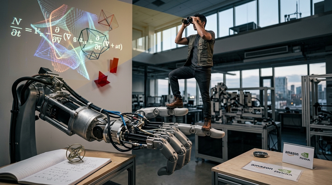 The Great Escape from the Screen: Amazon and Nvidia Invest in the Startup Teaching AI the Laws of Physics