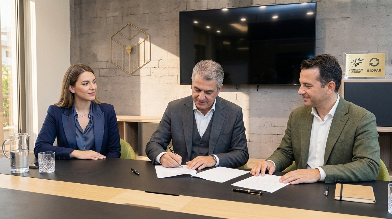 Dirhalidis Group and the Strategic Investment in BIOPAR: A New Era for the Circular Economy in Greece
