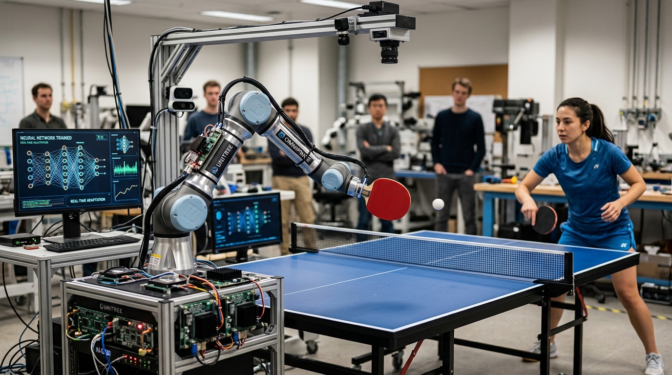 Digital Dexterity at the Table: The Robotic System Mastering Table Tennis