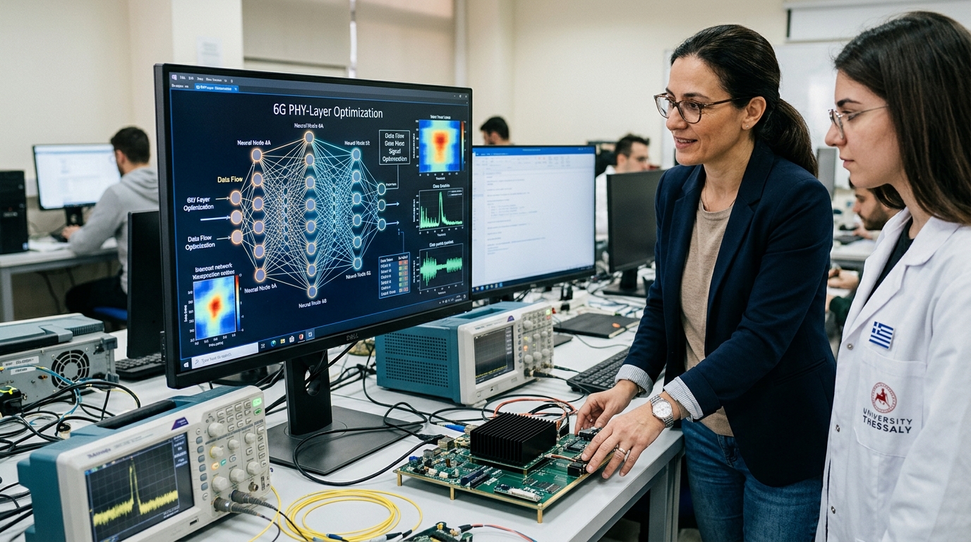 Greece at the Heart of the 6G Revolution: University of Thessaly's Lab Leads the Way