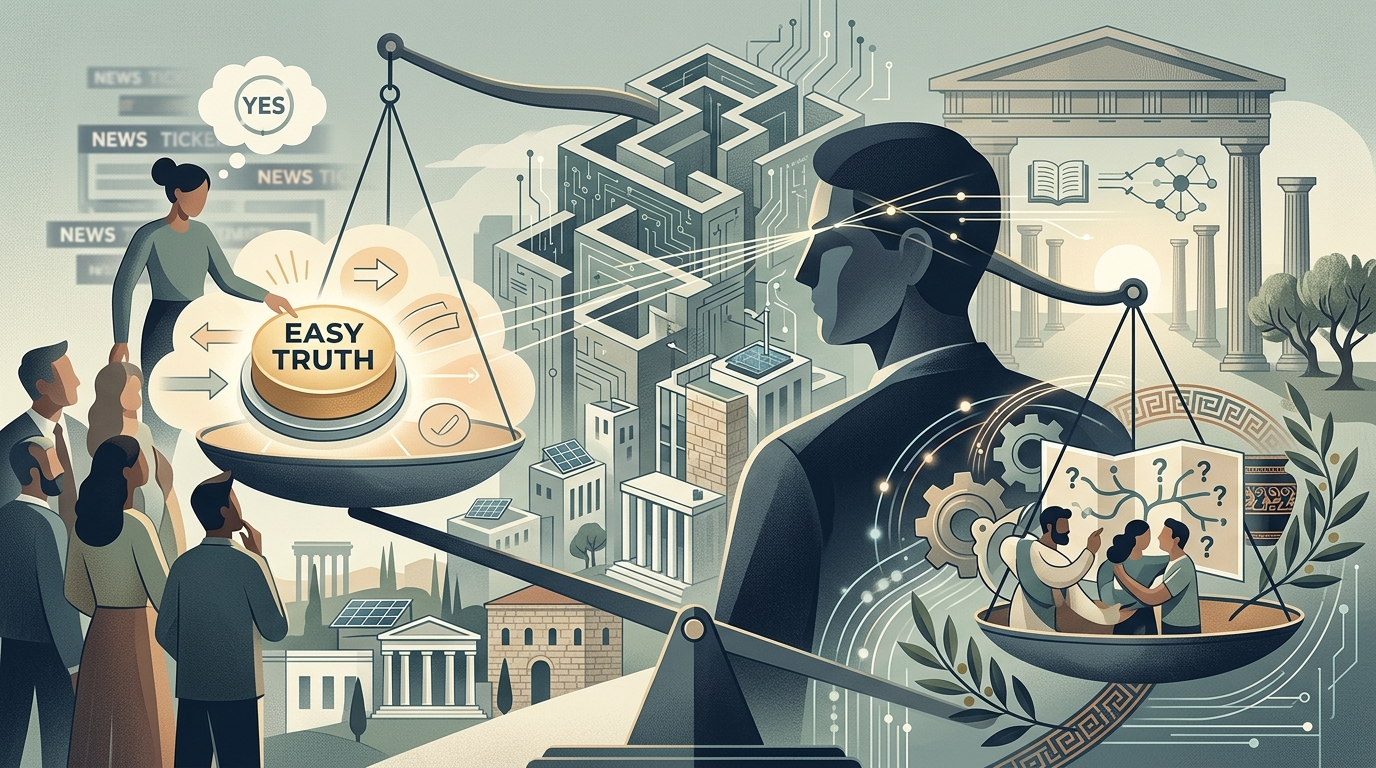 Dimitris Papastergiou: AI in Public Service and the Trap of the 'Easy Truth'