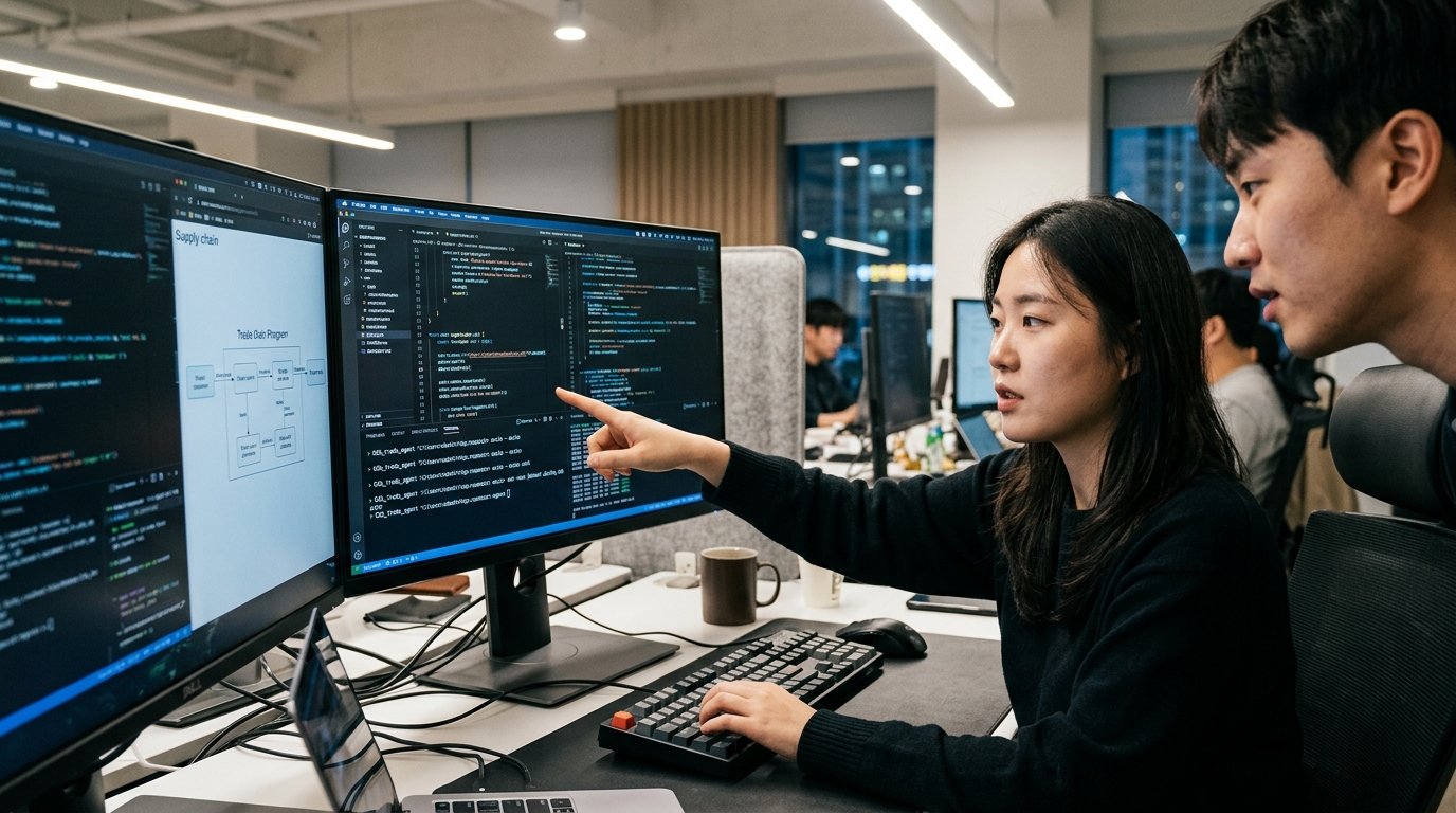 Η πλατφόρμα Alibaba Accio με AI πράκτορες για B2B εμπόριο στη Νότια Κορέα.