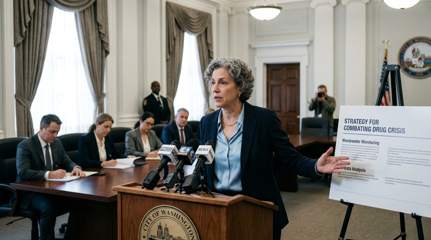 High-Tech Overdose Prevention: The White House Unveils AI and Wastewater Strategy to Combat Drug Crisis