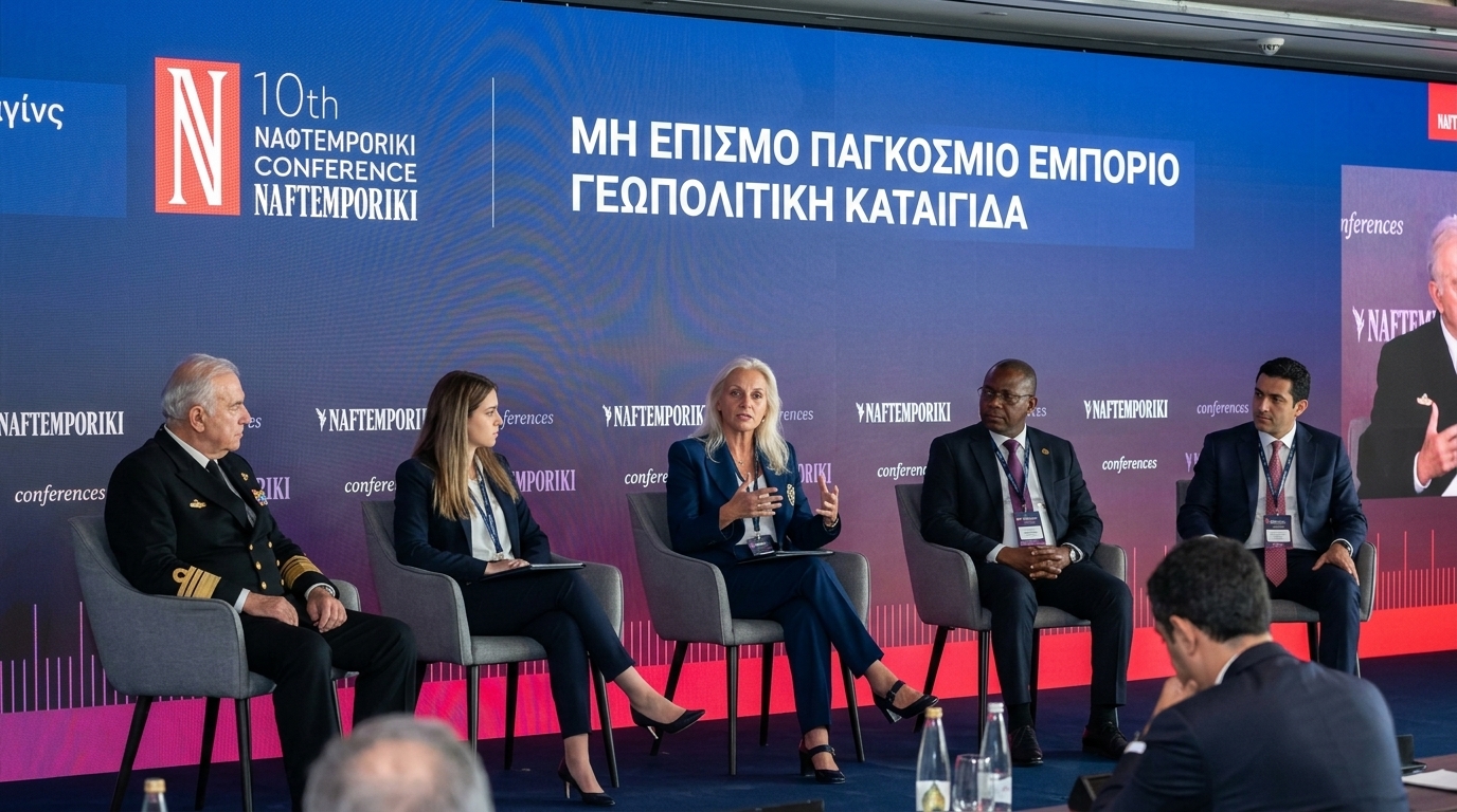 10ο Συνέδριο Ναυτεμπορικής: Η Ναυτιλία στο Επίκεντρο των Γεωπολιτικών Αναταράξεων