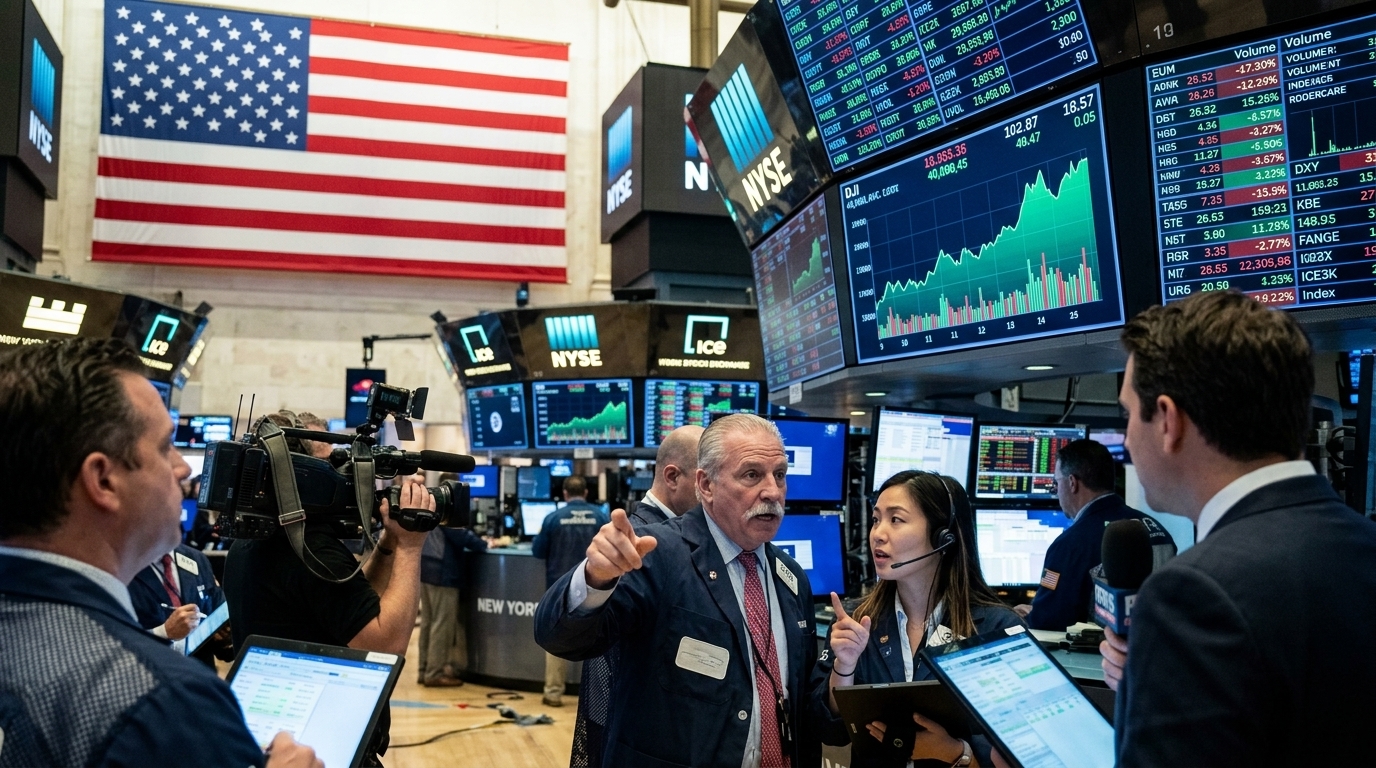 Wall Street's AI Renaissance: Records Fall as Geopolitical Clouds Part