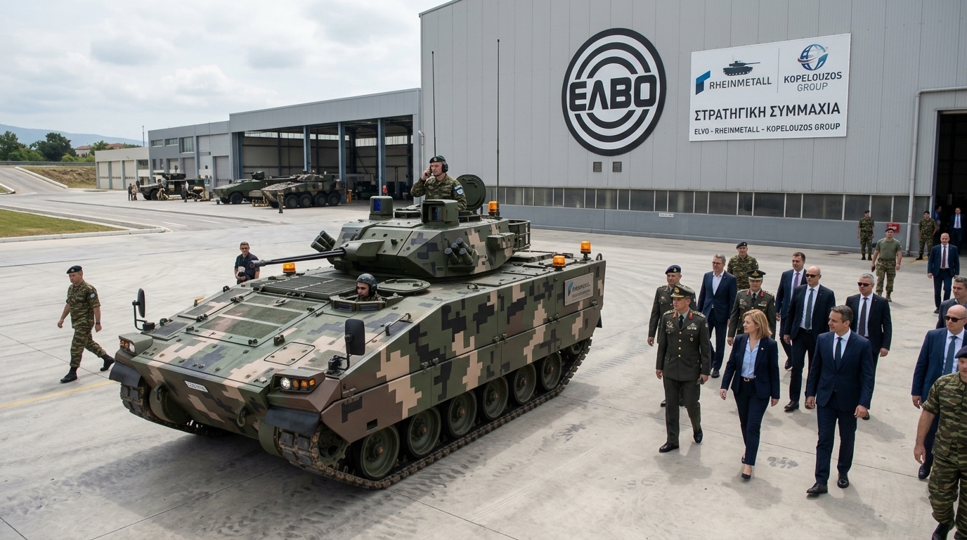 The Renaissance of ELVO: Strategic Alliances with Rheinmetall and Kopelouzos Group Redefine Greek Defense