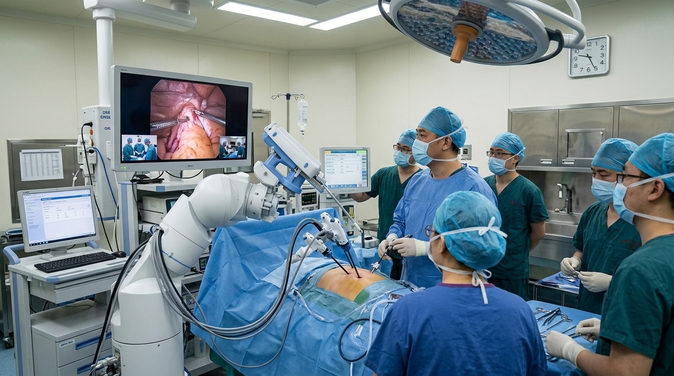 Medical Digital Odyssey: The First Robotic Telesurgery from Athens to Wuhan
