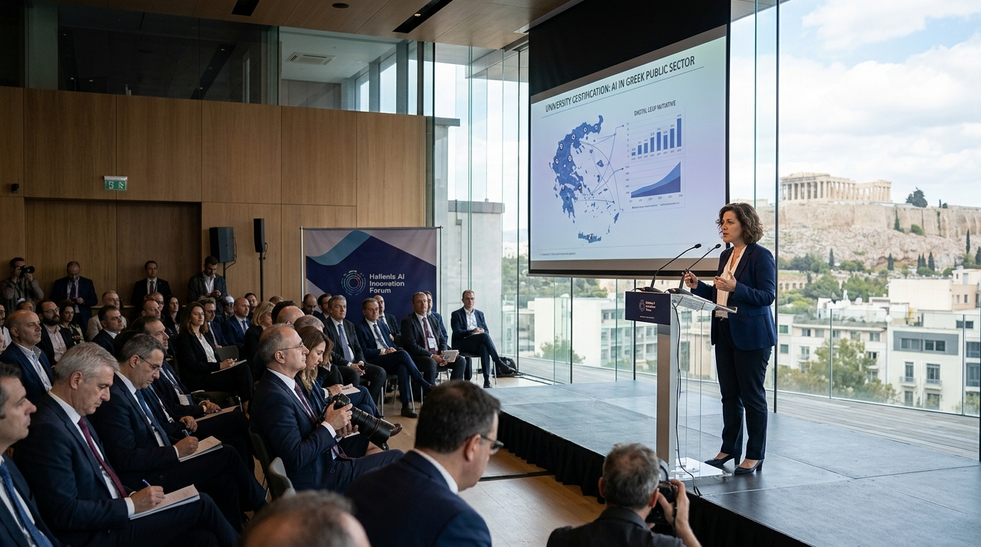 AI at the Heart of the Public Sector: The New University Certification and Greece's Digital Leap