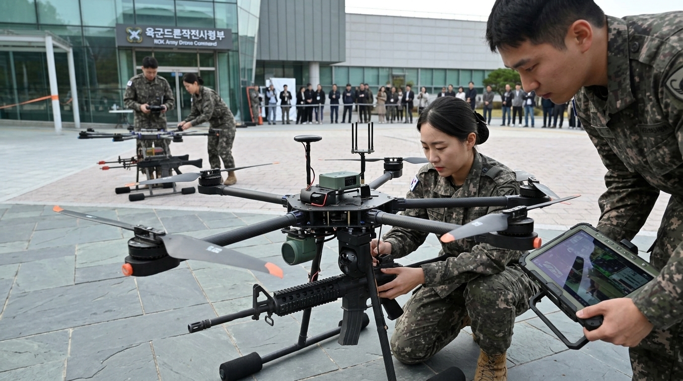South Korea’s 'Drone Warrior' Pivot: A Half-Million Soldiers Enter the Era of Autonomous Warfare