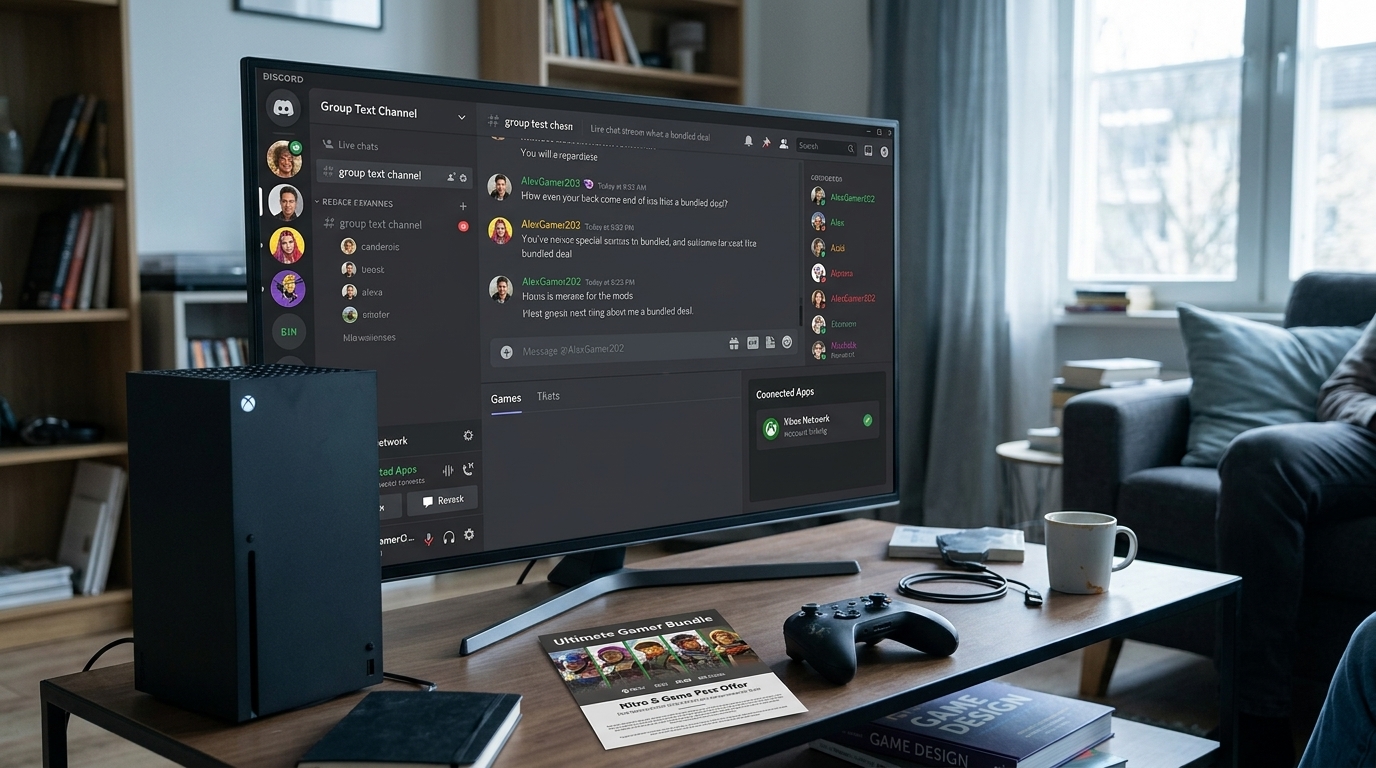 Discord Nitro and Xbox Game Pass logos representing the new subscription bundling strategy.