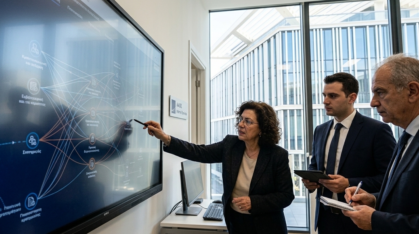 The new AADE digital portal for monitoring joint and several liability.