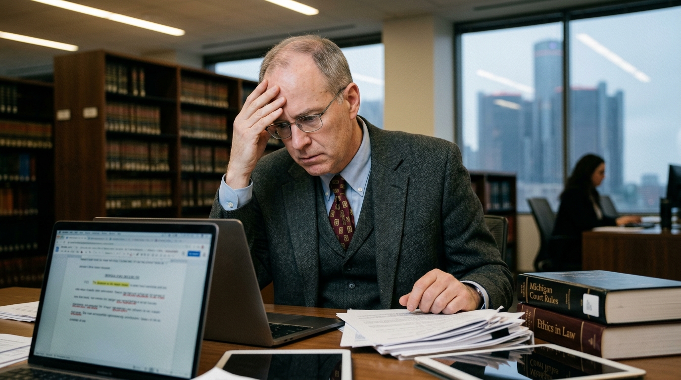 Sanctions in Michigan: The Perilous Allure of AI Hallucinations in Legal Practice