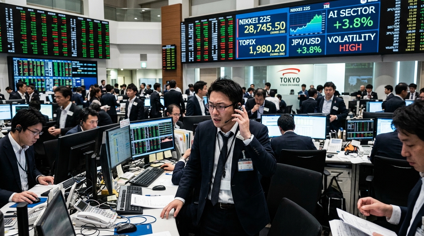 BlueBay Forecasts Near-Term Volatility Followed by AI-Driven Rally in Japanese Equities