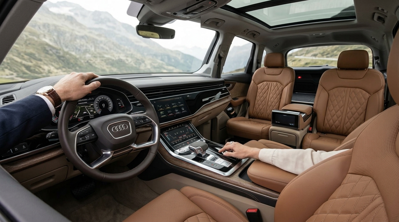 Audi’s New Q9 Flagship Redefines Luxury: A First Look Inside the Colossal SUV