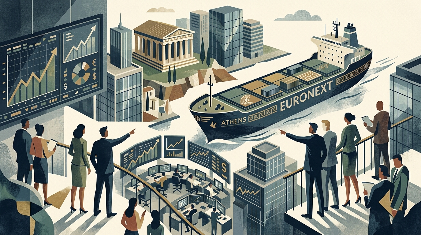 Η Μεγάλη Επιστροφή: Το Σύνθημα της Euronext για την Ελληνική Ναυτιλία και την Αναβάθμιση του ΧΑ