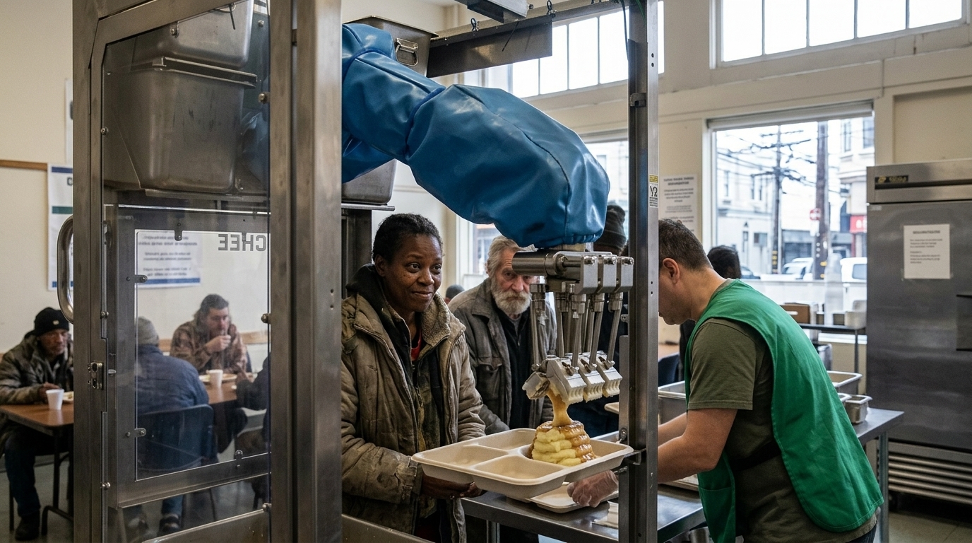 Silicon Valley’s Irony: Robots Serving the Homeless in the Heart of San Francisco