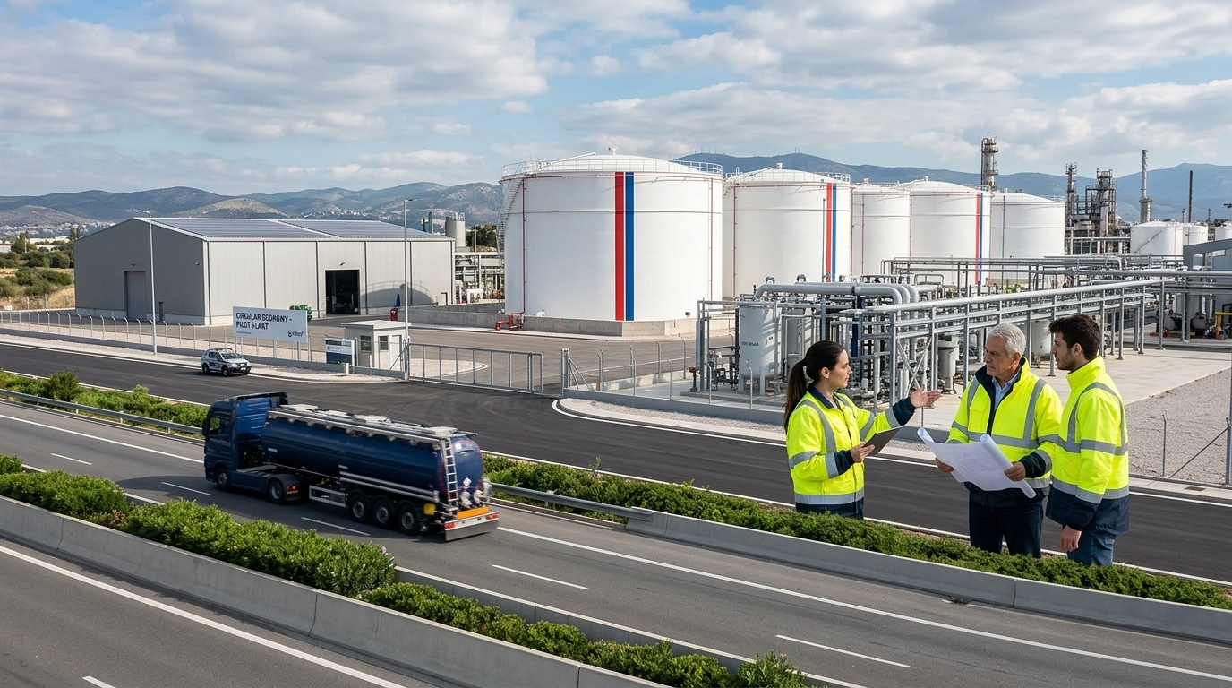 Motor Oil: Στρατηγική Επέκταση στην Κυκλική Οικονομία με την Εξαγορά του 60% της ENACT