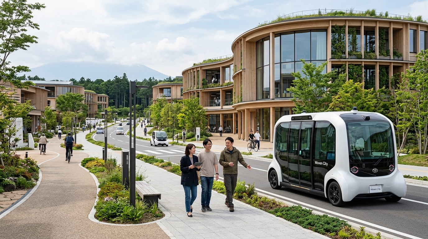 Η Woven City της Toyota: Το Μεγαλύτερο Πείραμα Τεχνητής Νοημοσύνης στον Κόσμο