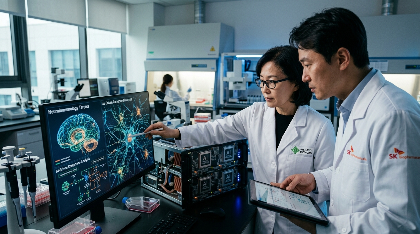 The $2.5 Billion Alliance: Insilico and SK Biopharmaceuticals Redefine Neuroimmunology via AI