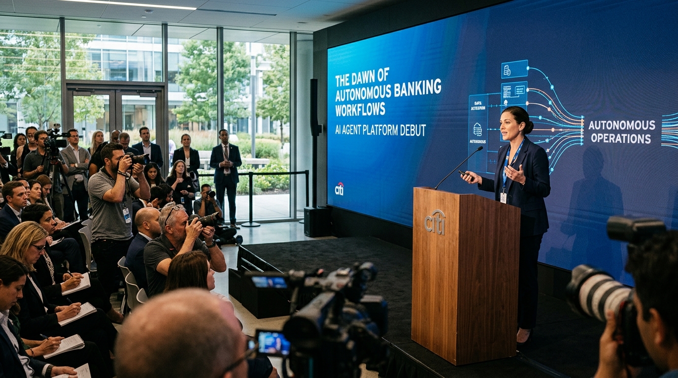 Η Citi Εγκαινιάζει Πλατφόρμα AI Agents: Η Αυτόνομη Τραπεζική Γίνεται Πραγματικότητα