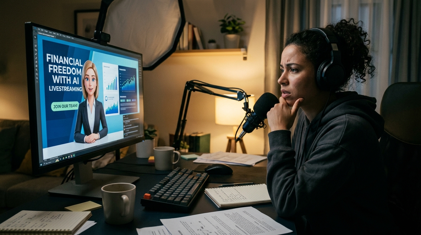 The Dark Side of AI Livestreaming: How Digital Avatars Are Fueling New-Age MLM Schemes