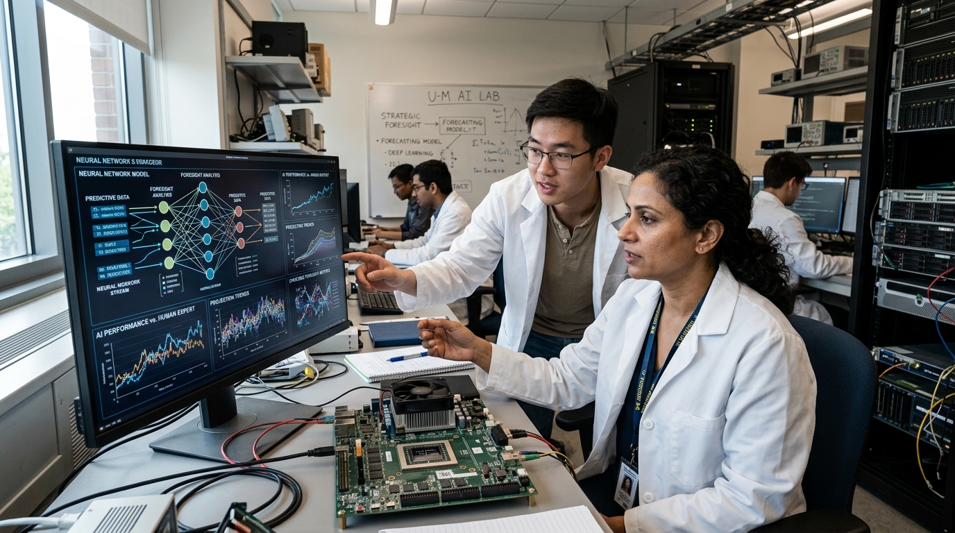 AI Outperforms Human Experts in Strategic Foresight: The University of Michigan Study Redefining the Future
