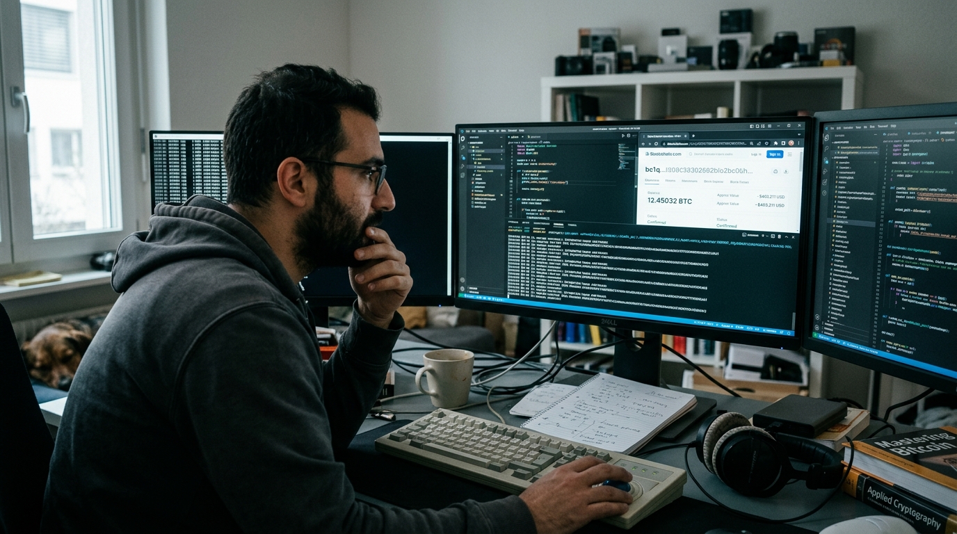 Digital representation of Claude AI recovering a Bitcoin wallet.