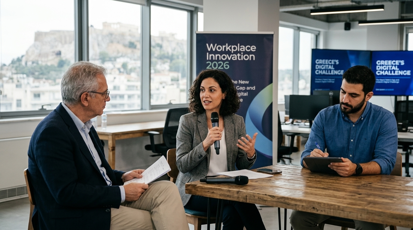 Workplace Innovation Roundtable 2026: Το νέο έλλειμμα ταλέντου και η ψηφιακή πρόκληση για την Ελλάδα