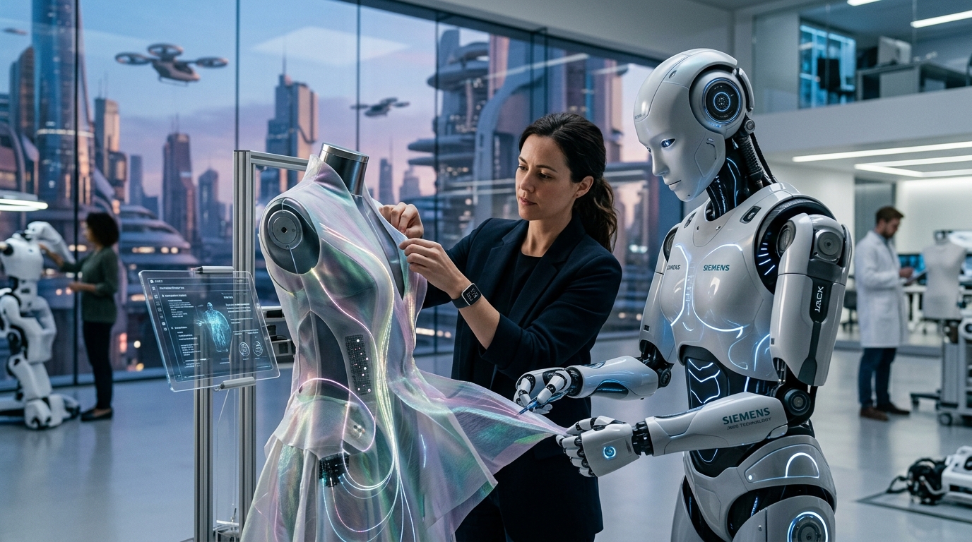 Stitched by Silicon: How Jack Technology and Siemens are Rewriting the Future of Fashion with Humanoid AI