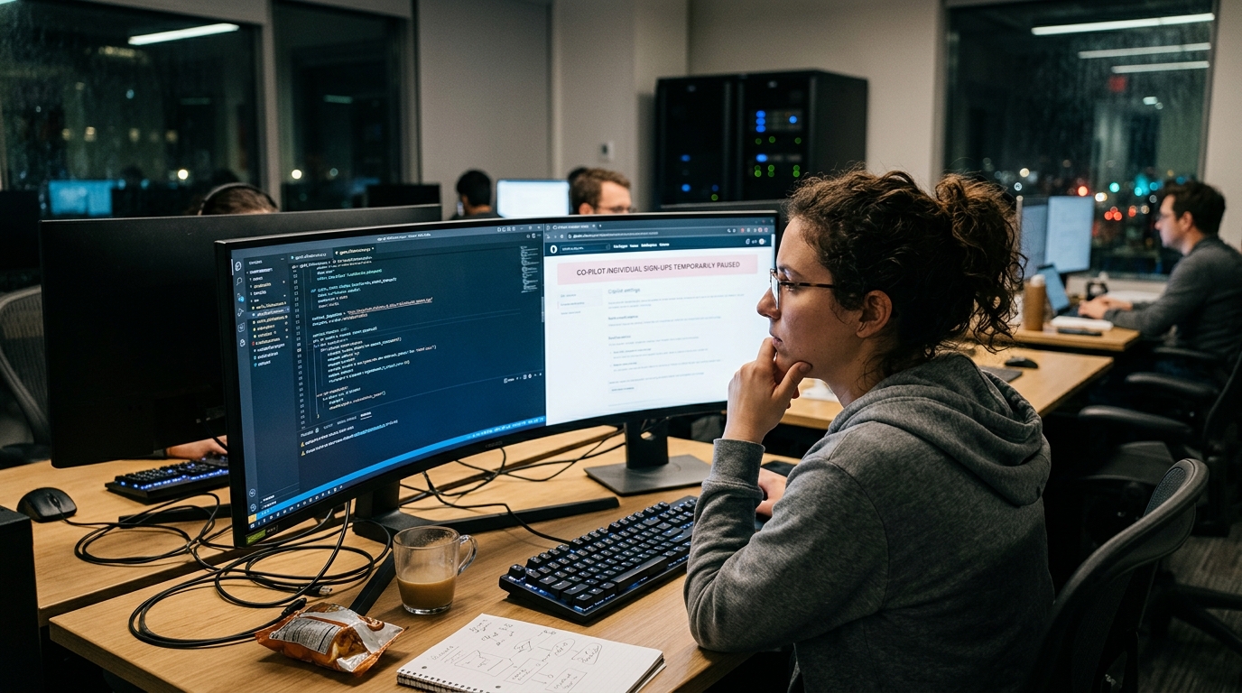 The Compute Wall: Why GitHub Paused Copilot Sign-ups Amid Agentic AI Infrastructure Strain