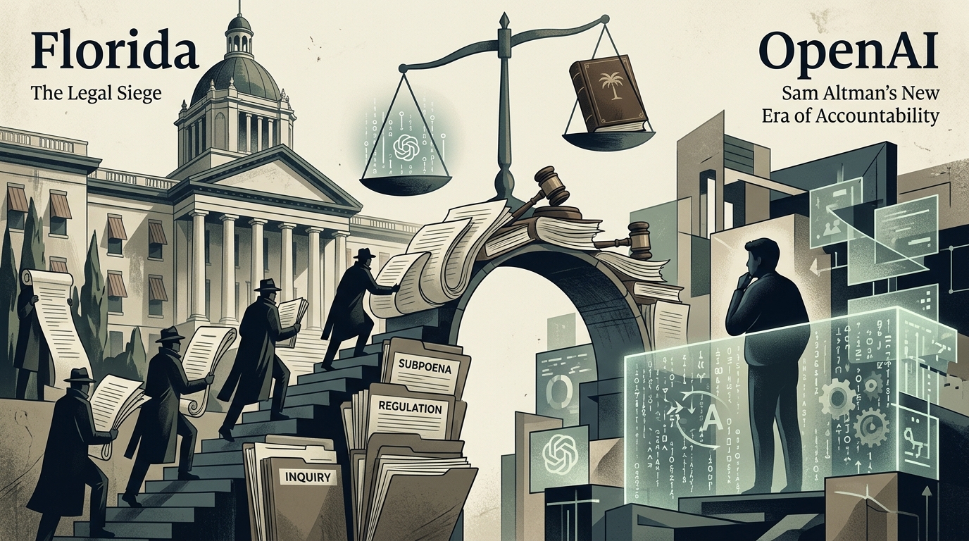 Florida vs. OpenAI: The Legal Siege of Sam Altman and the New Era of Accountability