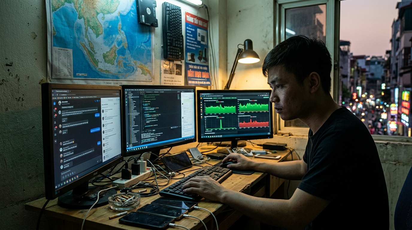 The Dark Alliance: How AI is Fueling the Industrialization of Online Scams in Asia