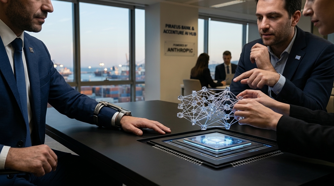 Τράπεζα Πειραιώς και Accenture: Ένα νέο Hub Τεχνητής Νοημοσύνης στην Ελλάδα με τη σφραγίδα της Anthropic