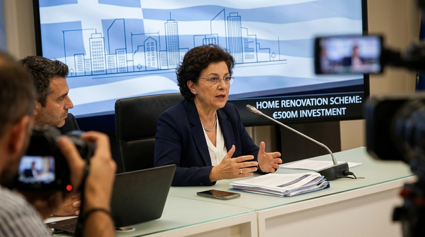 «Ανακαίνιση Κατοικίας»: Το Μεγάλο Στοίχημα των 500 Εκατ. Ευρώ για το Ελληνικό Real Estate