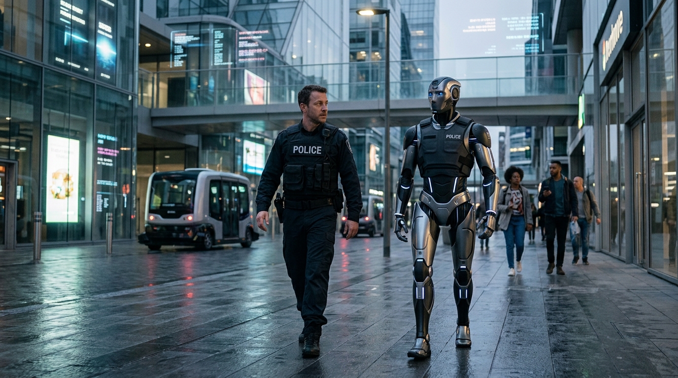 Humanoids in Uniform: Navigating the Future of Robotic Law Enforcement