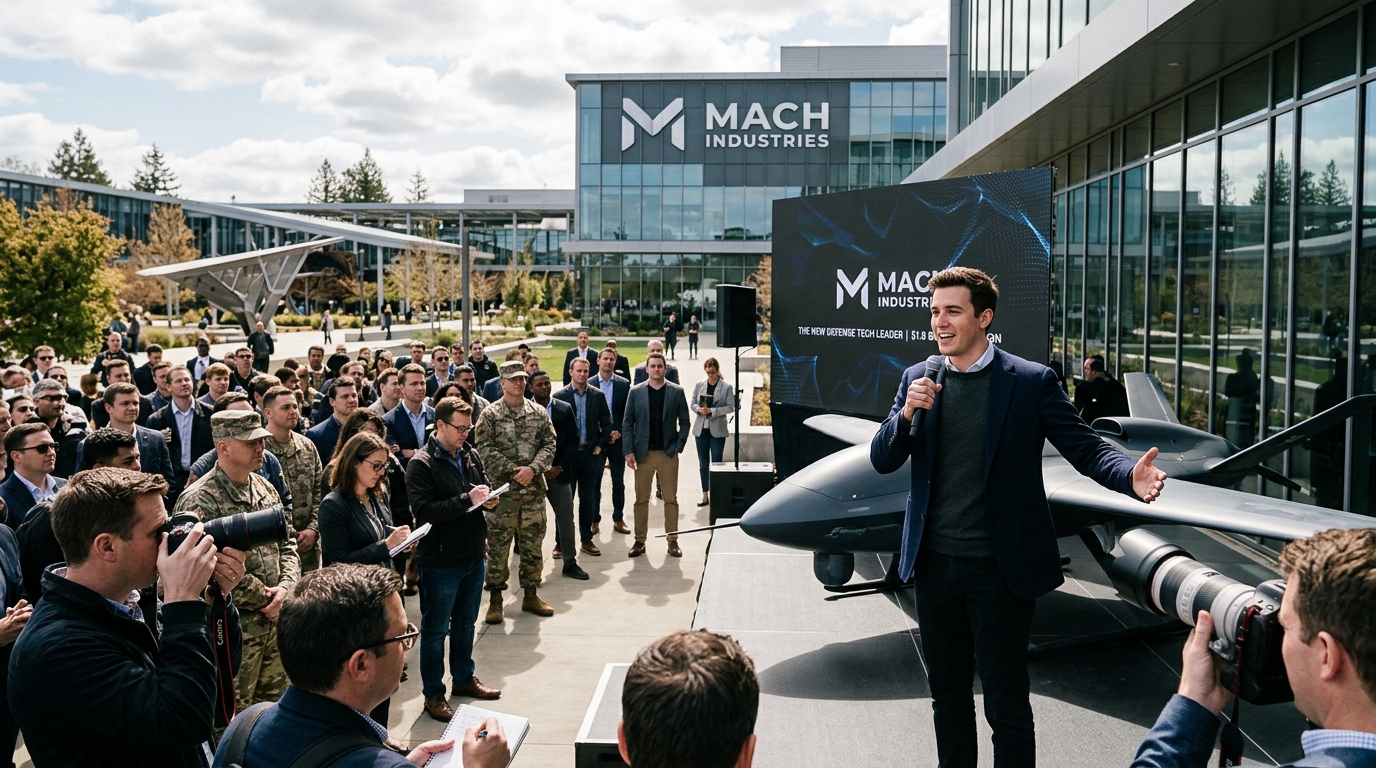 Mach Industries: Η Άνοδος ενός Νέου Κολοσσού στην Αμυντική Τεχνολογία με Αποτίμηση 1,8 Δισ. Δολαρίων