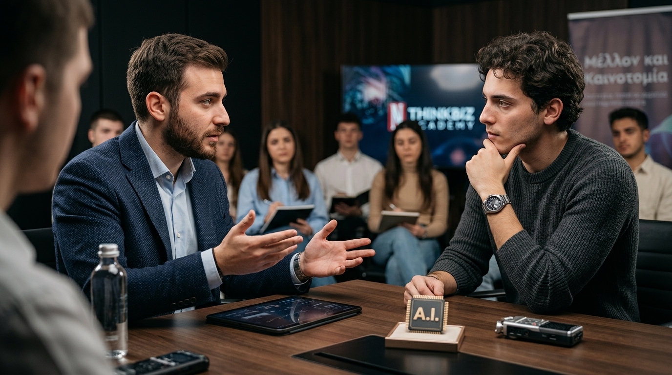 ThinkBiz Academy: Η Νέα Γενιά της Ελληνικής Καινοτομίας στην Εποχή της Τεχνητής Νοημοσύνης