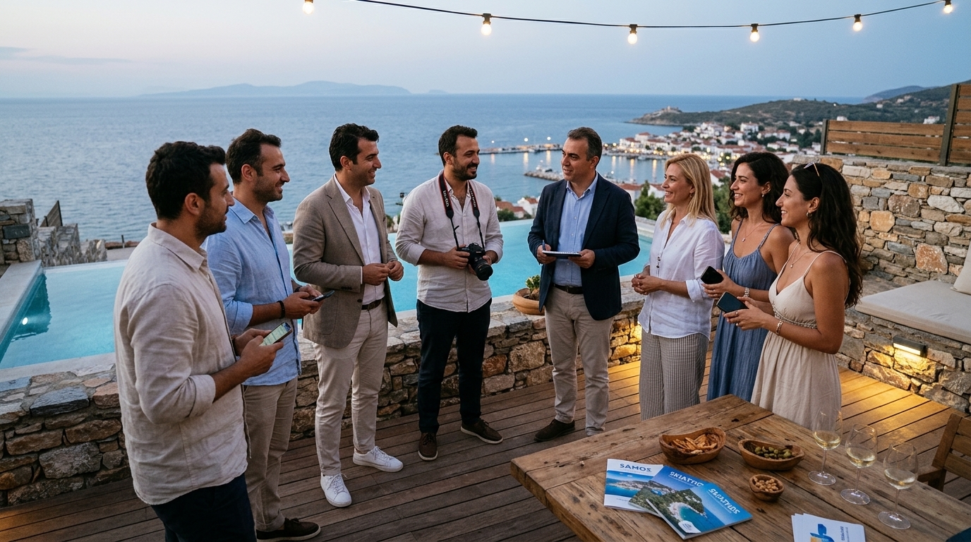 Influencers προωθούν τον τουρισμό σε Σάμο και Σκιάθο για την τουρκική αγορά.