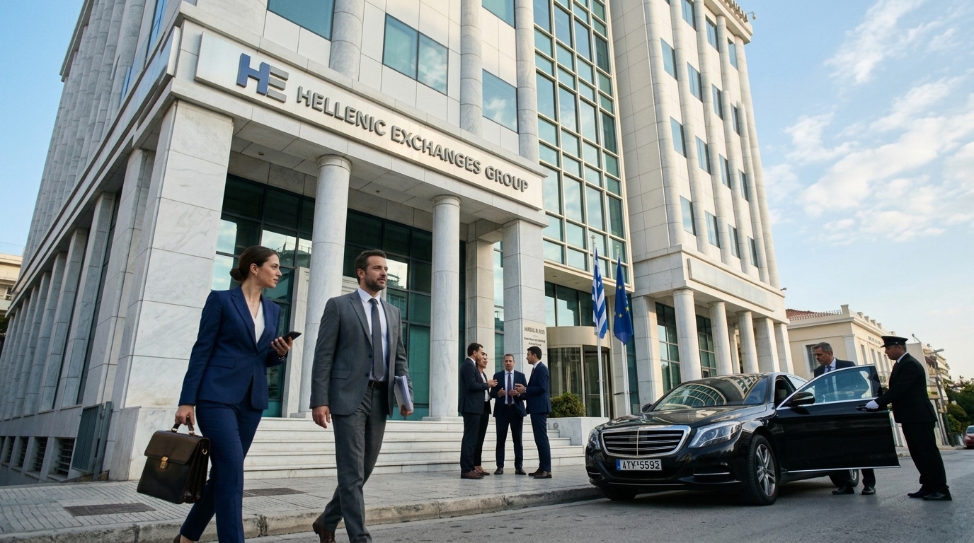 Γραφήματα της ελληνικής οικονομίας με αναφορές στη ΔΕΗ και το χρηματιστήριο Euronext.