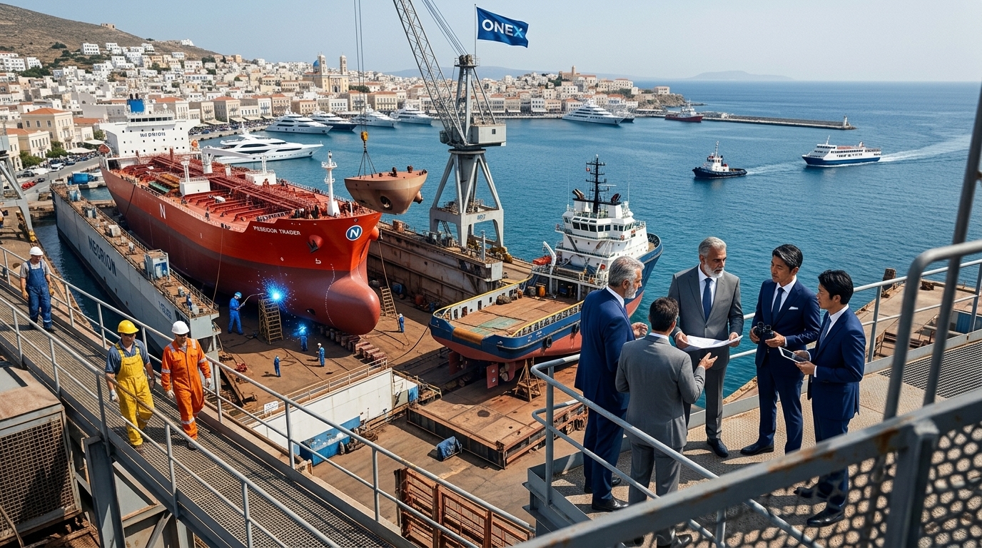 ONEX at Posidonia 2026: The Grand Resurgence of the Greek Shipbuilding Industry