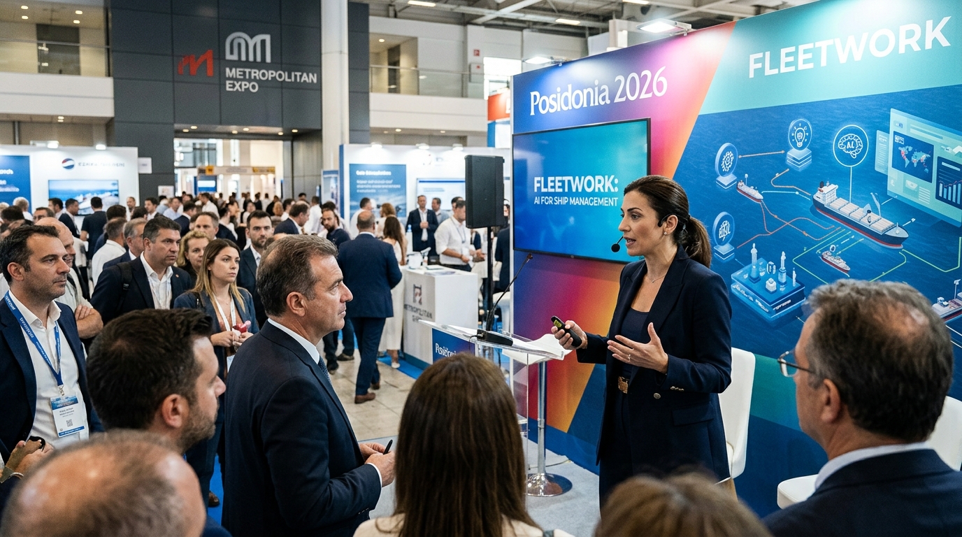 Fleetwork Introduces AI to Ship Management at 'Posidonia 2026': A New Era for the Blue Economy