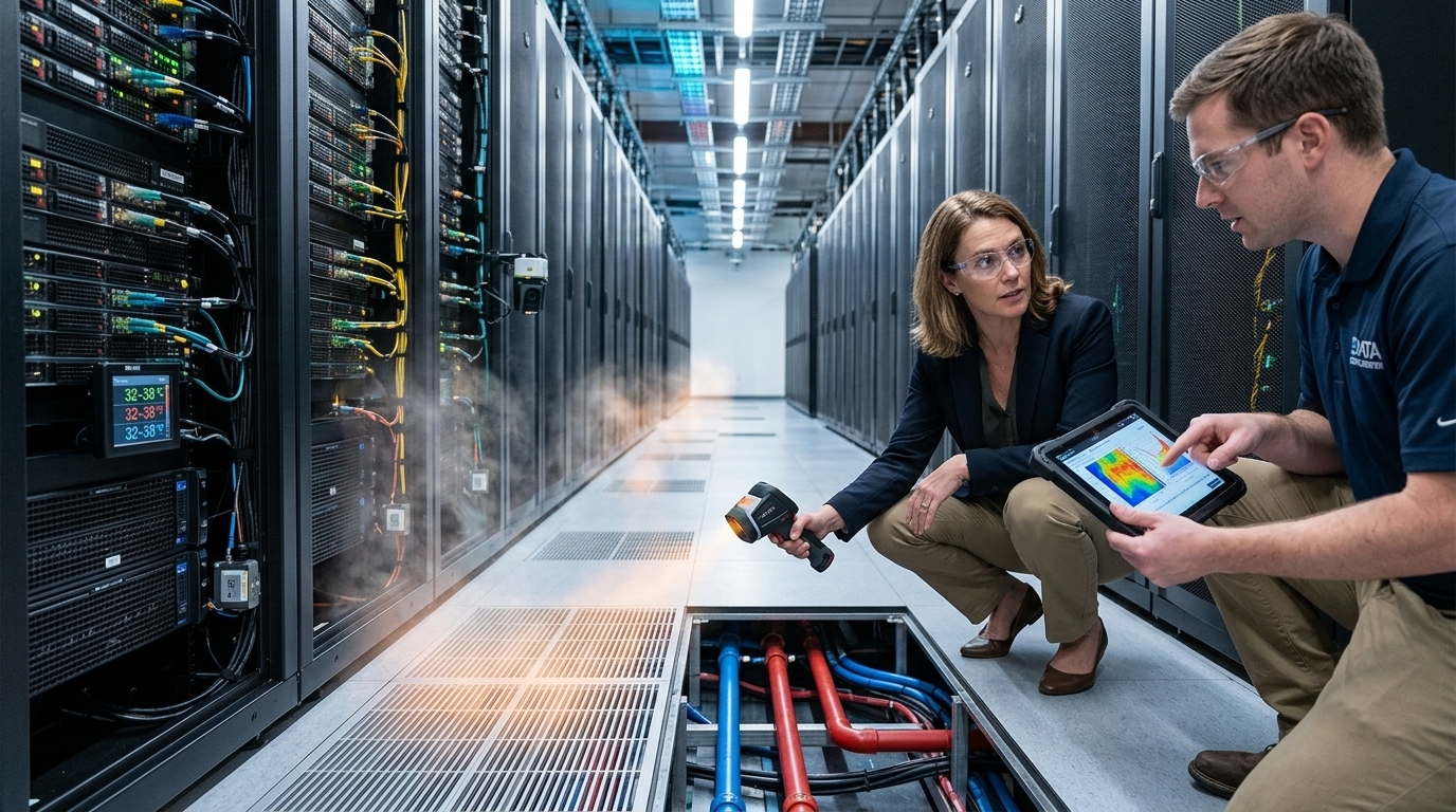 Το Θερμικό Αποτύπωμα του Cloud: Οι Επιπτώσεις των Data Centers στο Μικροκλίμα και η Ανάγκη για Νέο Αστικό Σχεδιασμό