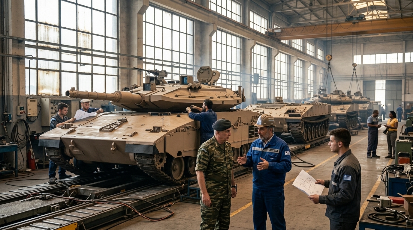 The Greek Defense Industry’s Gamble: Shifting from Off-the-Shelf Purchases to Domestic Production