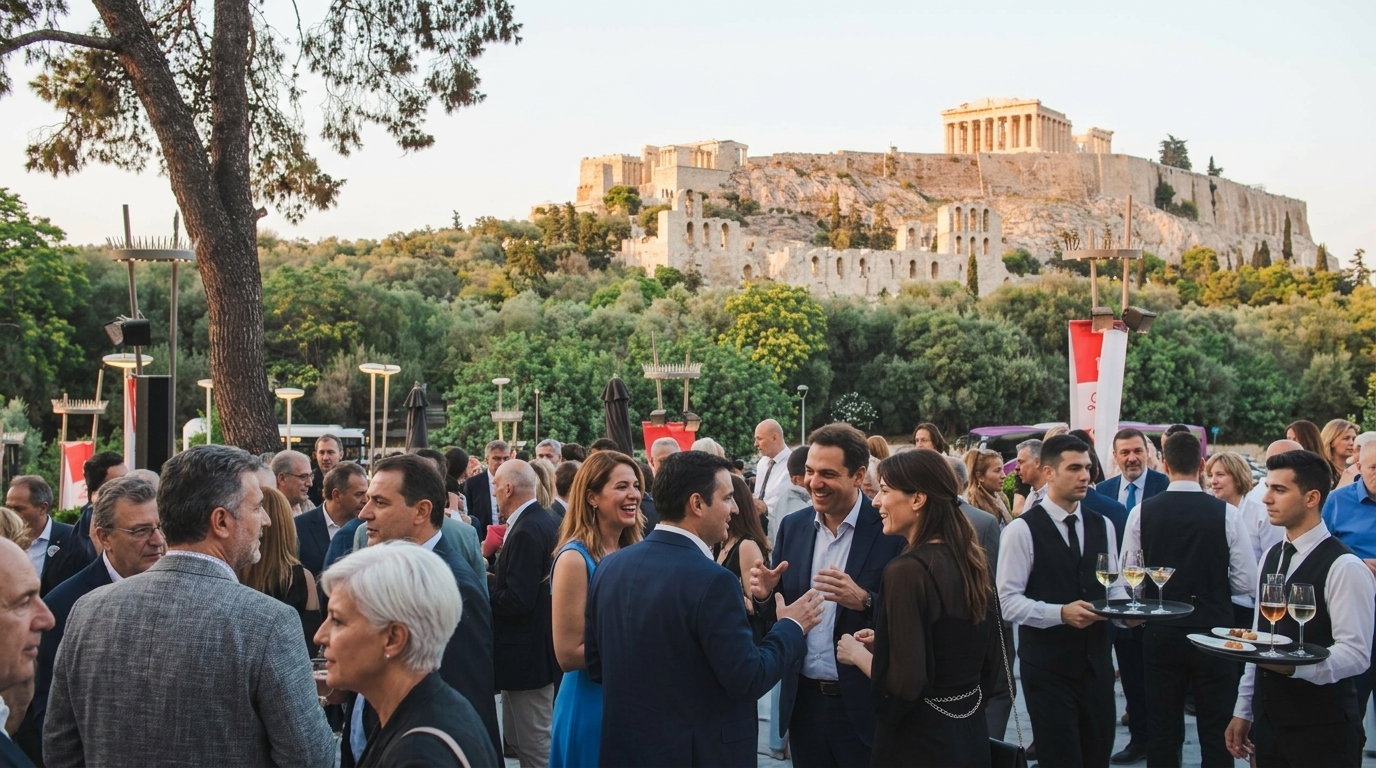 Ο Patrik Jonsson της Eli Lilly στην Αθήνα για τον εορτασμό των 150 χρόνων της εταιρείας στην Ελλάδα.